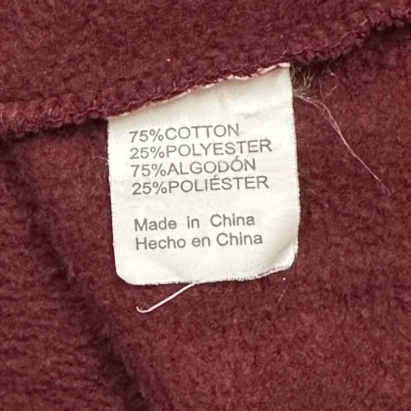 Campus Drive Arizona State University Hoodie Mens XXL Maroon Sun Devils Logo - Picture 8 of 9